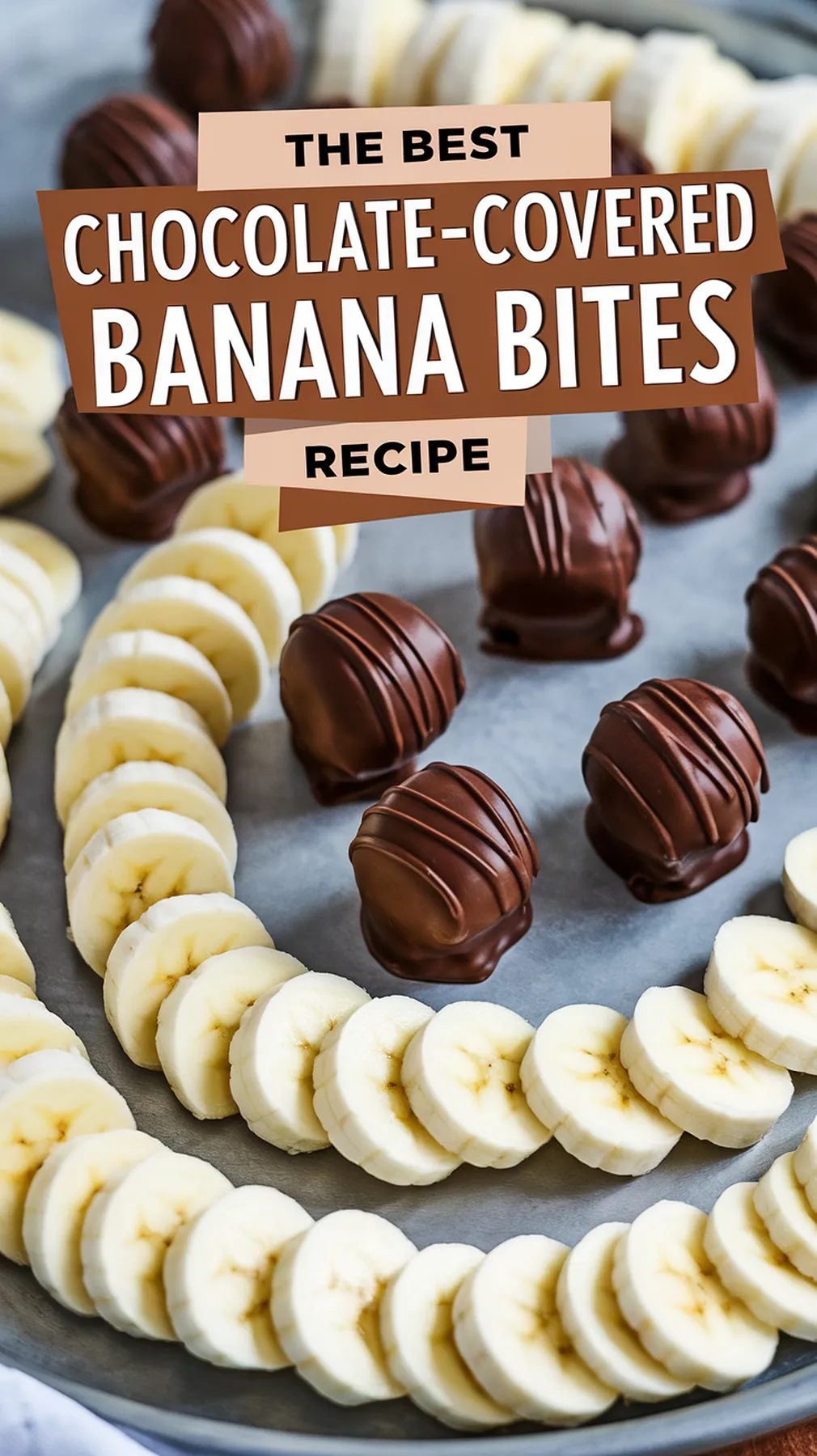 Chocolate-Covered Banana Bites