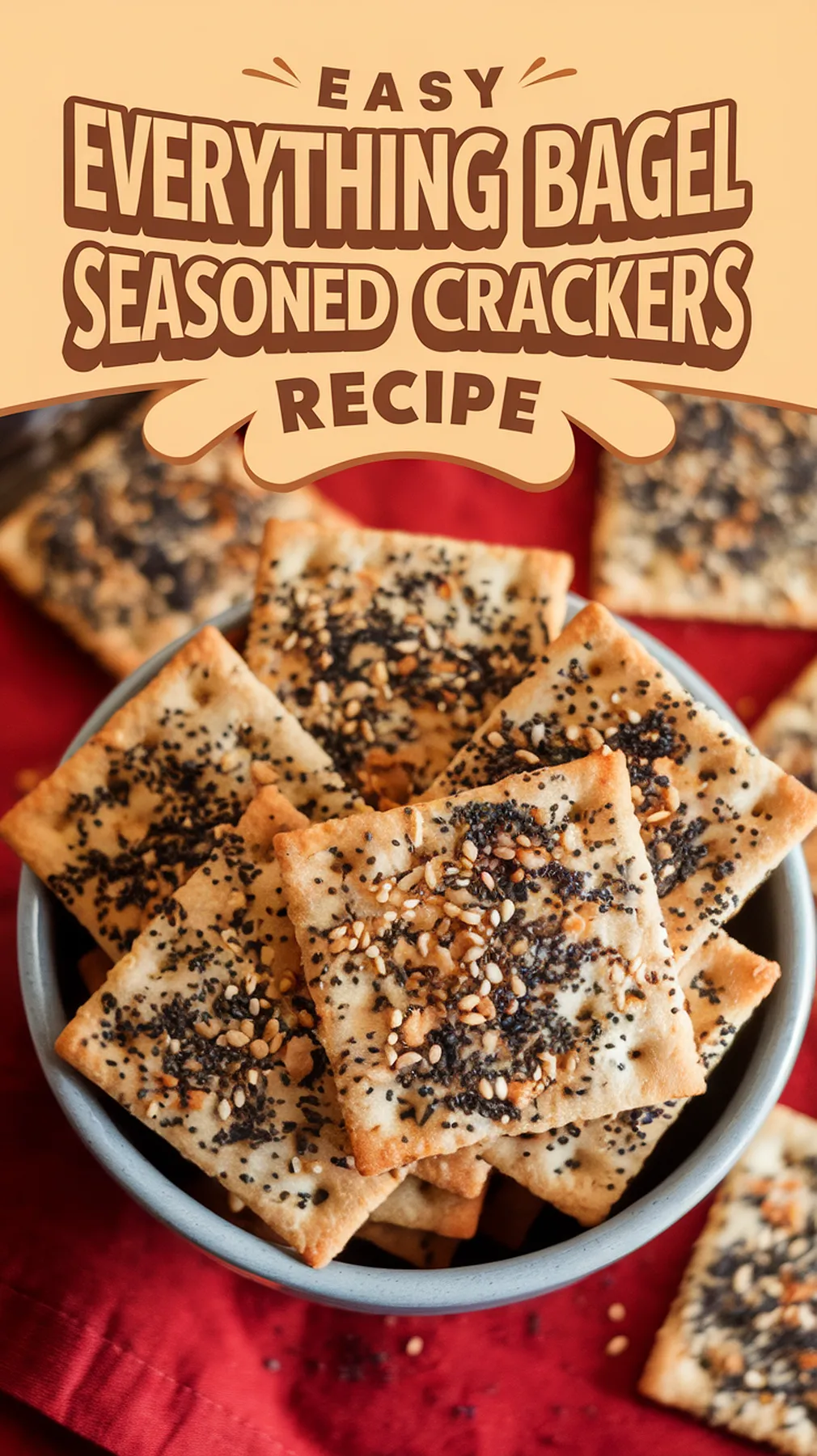 Everything Bagel Seasoned Crackers