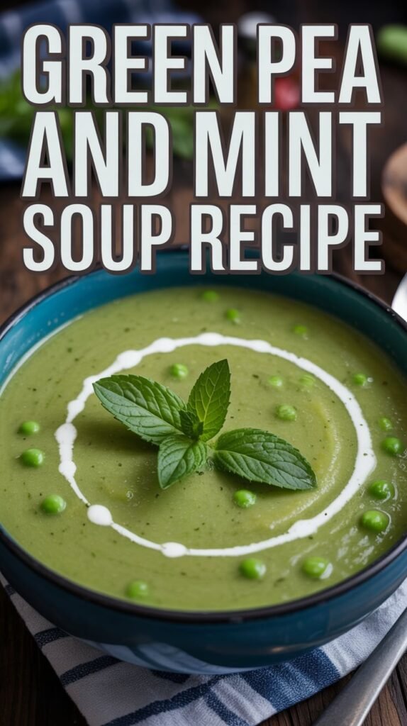 Green Pea and Mint Soup
