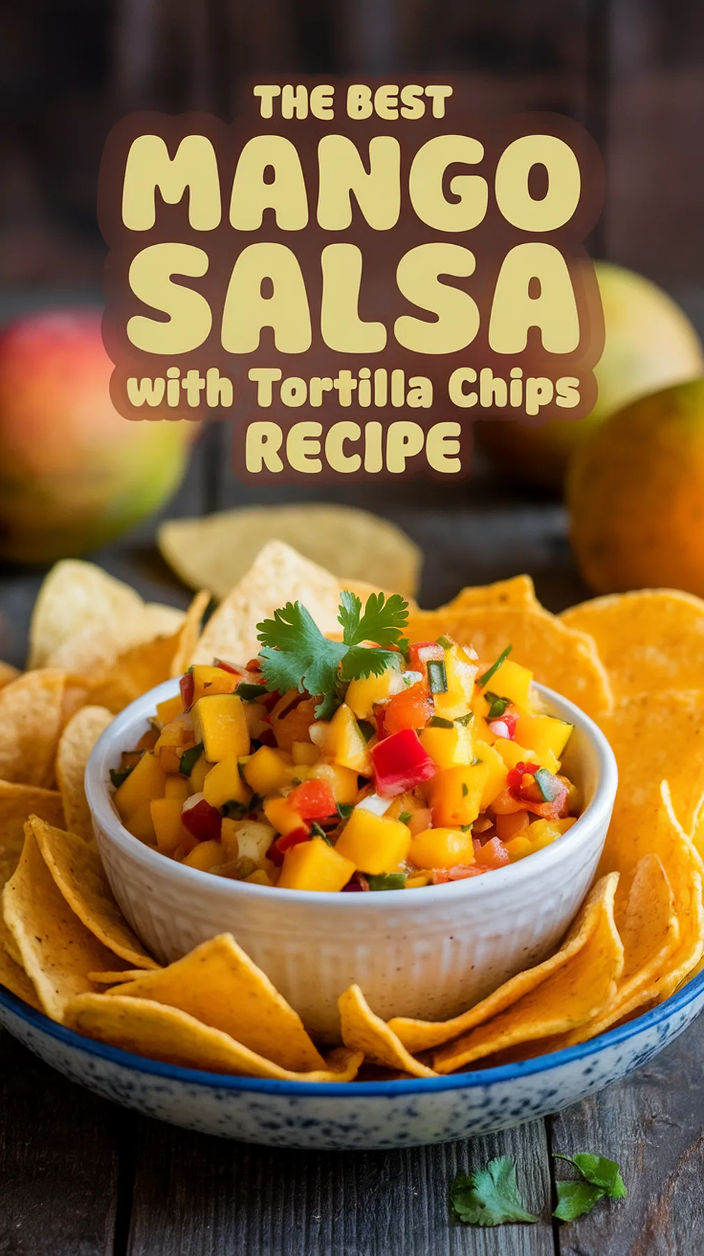 Mango Salsa with Tortilla Chips