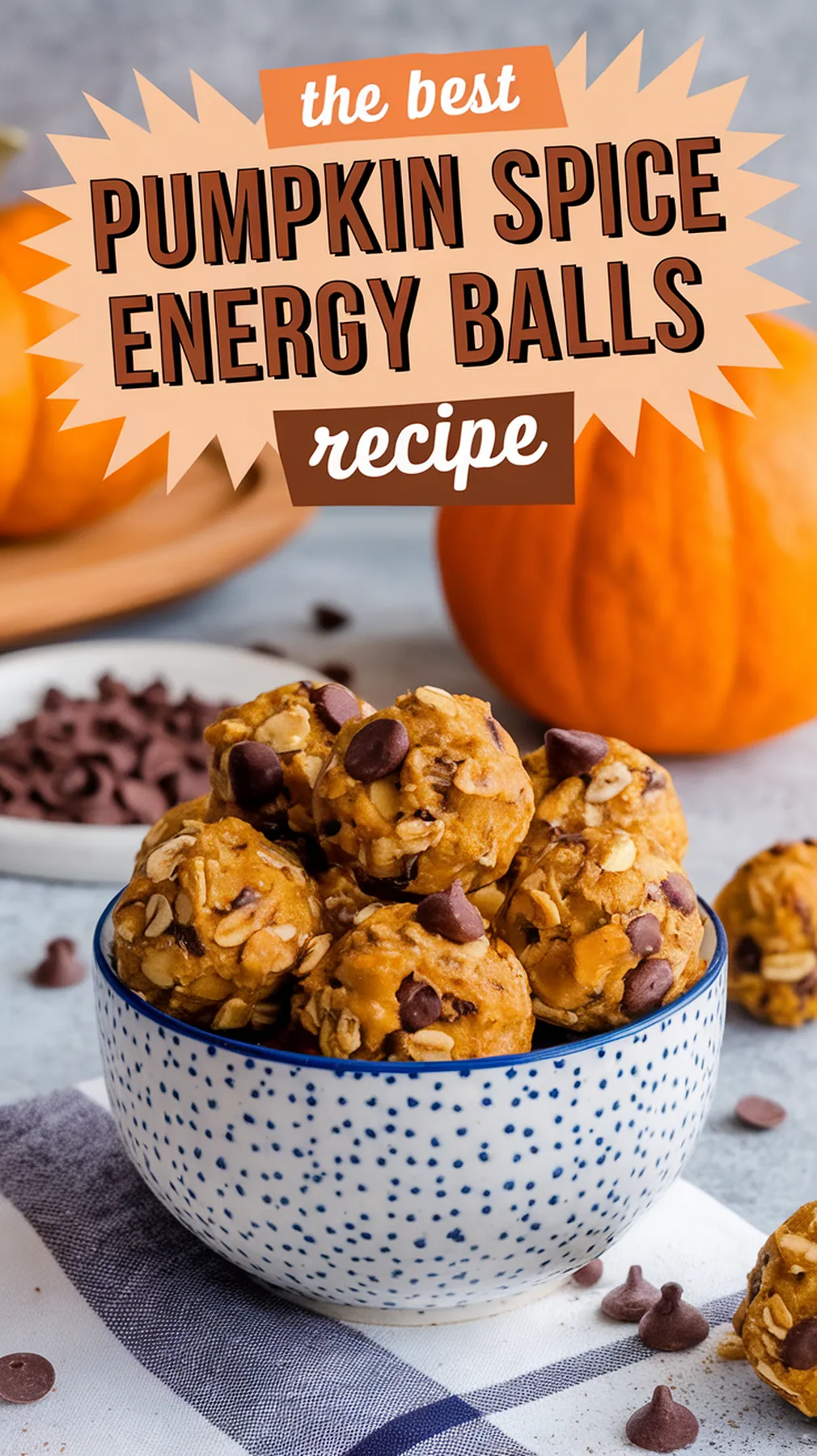 Pumpkin Spice Energy Balls