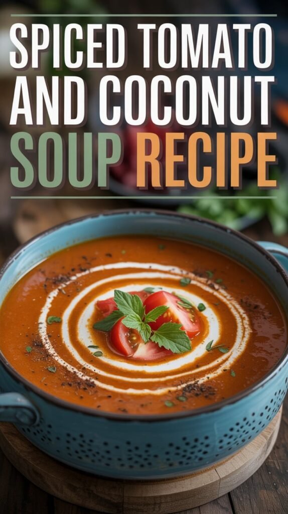 Spiced Tomato and Coconut Soup