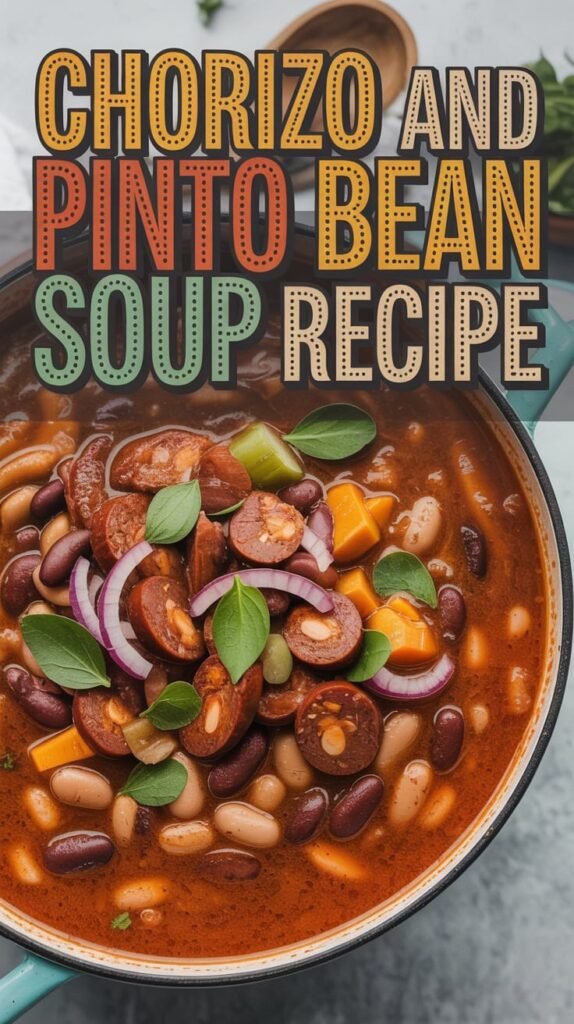 Chorizo and Pinto Bean Soup