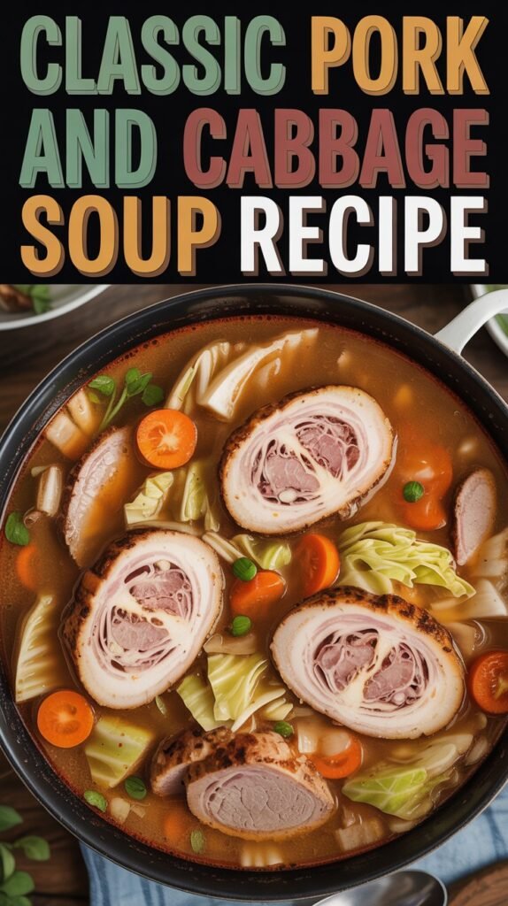 Classic Pork and Cabbage Soup