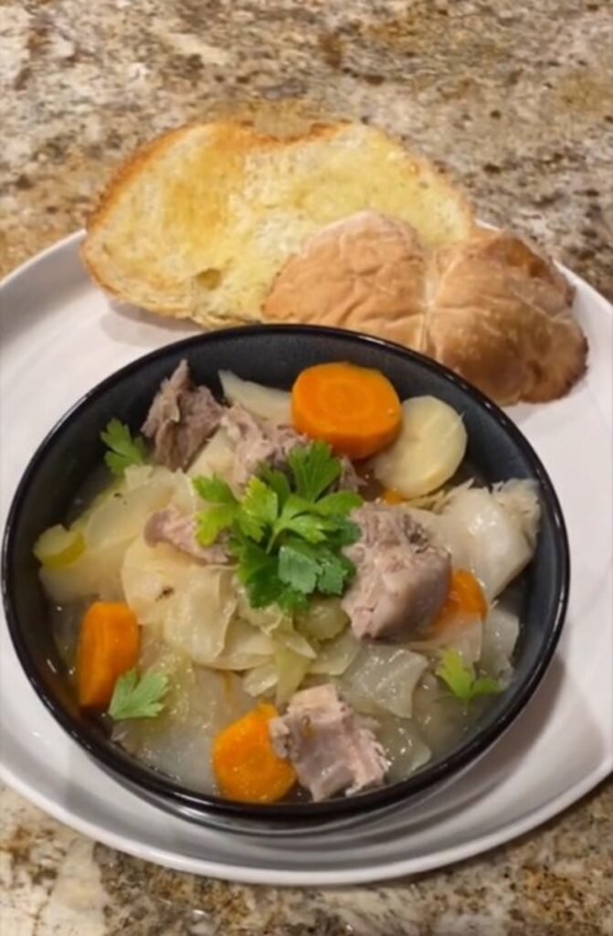 Classic Pork and Cabbage Soup Recipe