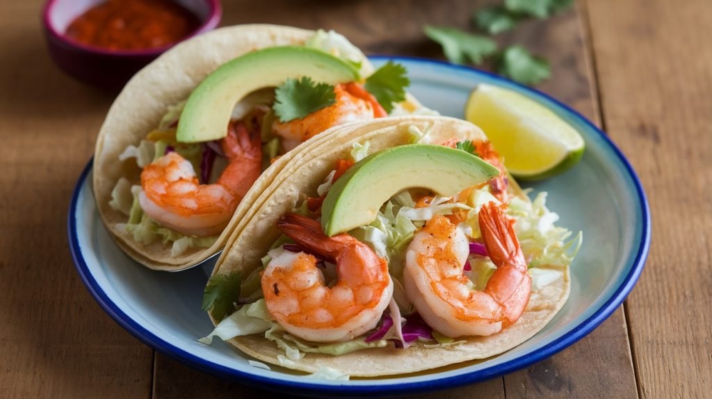 tacos de camaron