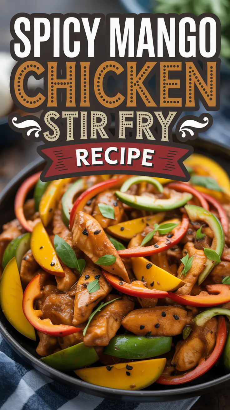 Spicy Mango Chicken Stir Fry