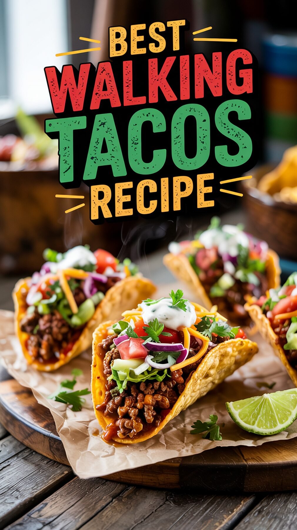 walking tacos