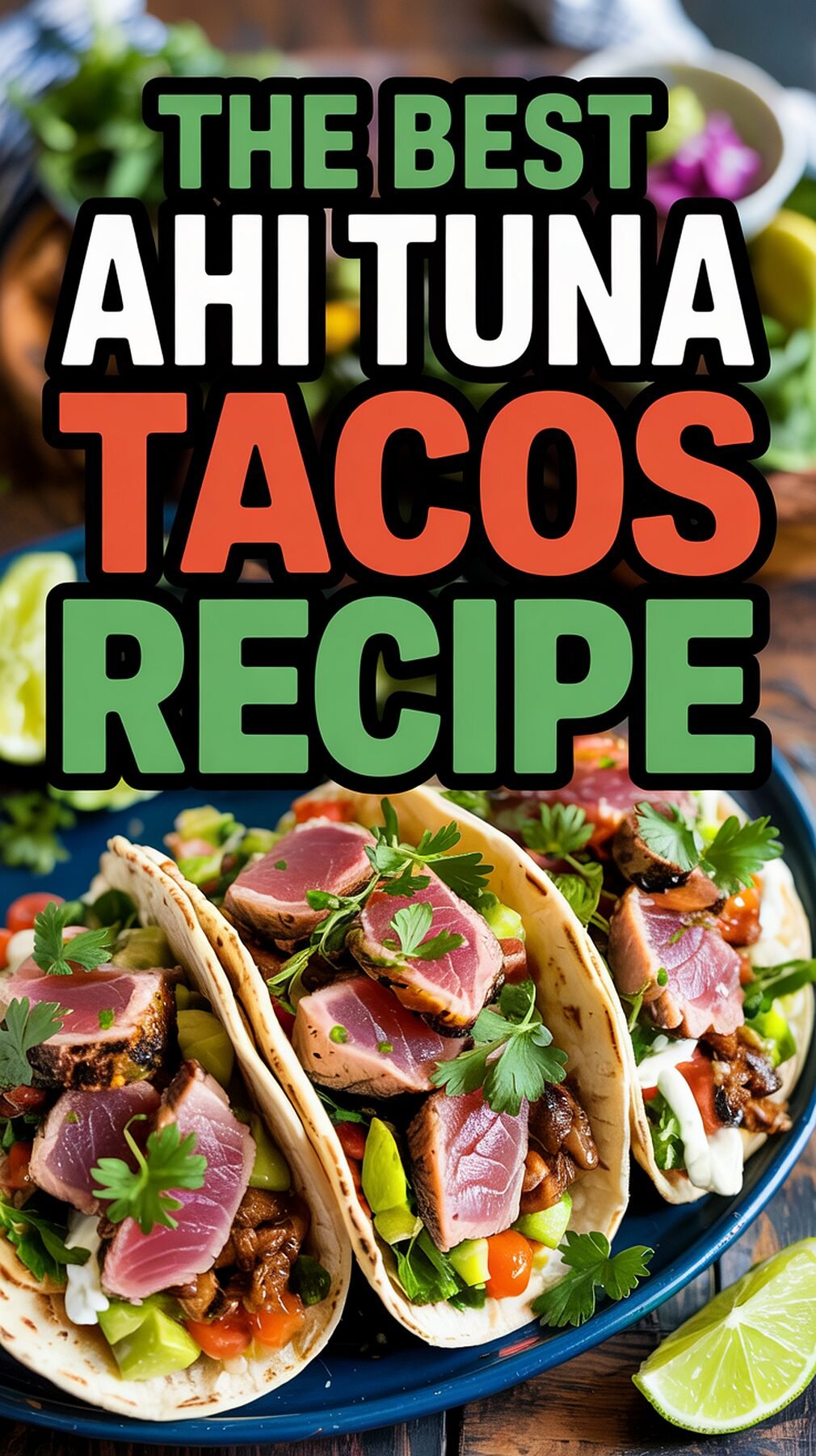 ahi tuna tacos