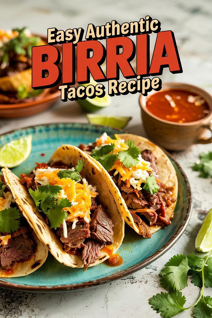 authentic birria tacos