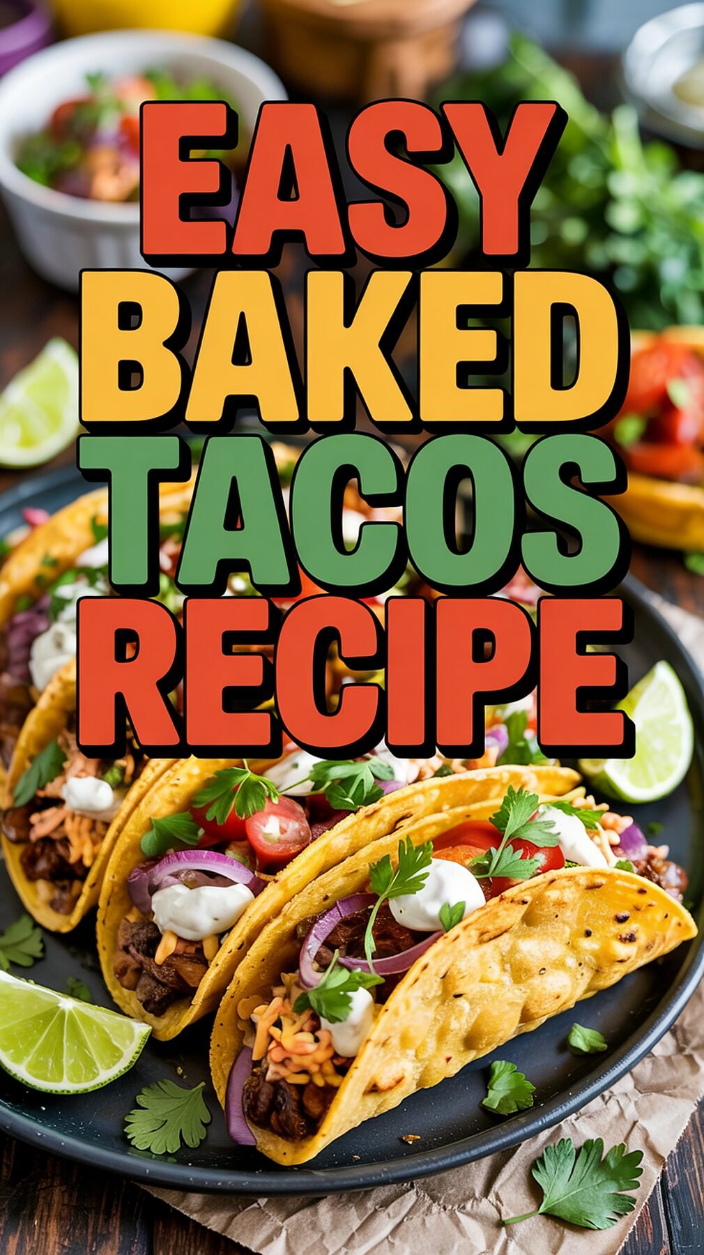 baked tacos recipe