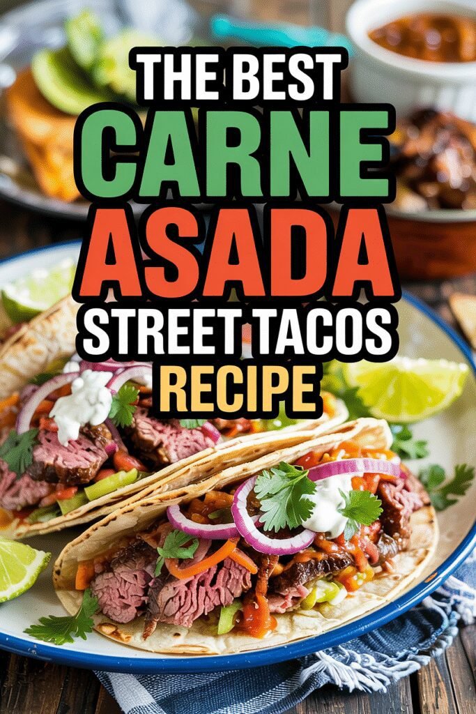 carne asada street tacos