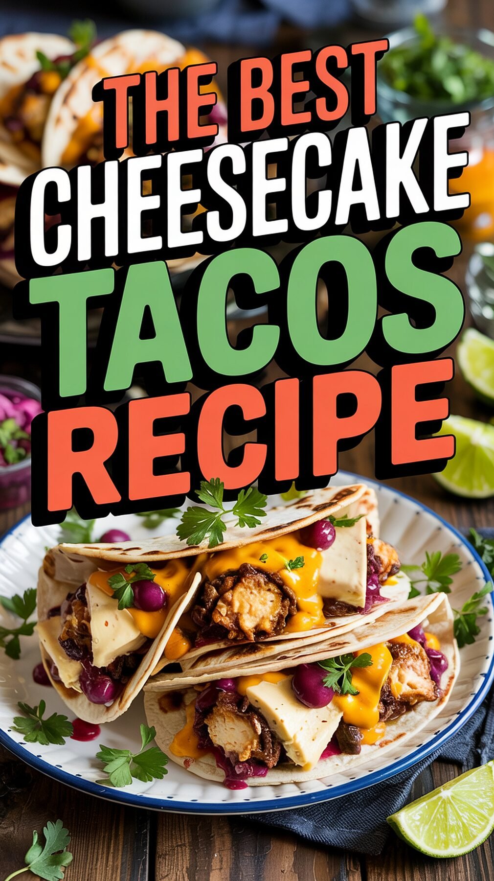 cheesecake tacos