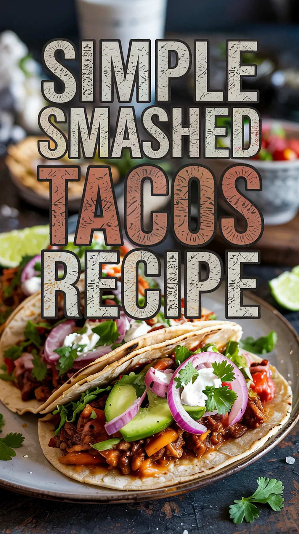 smashed tacos
