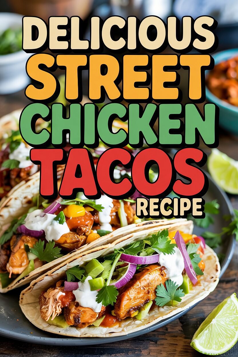 street chicken tacos