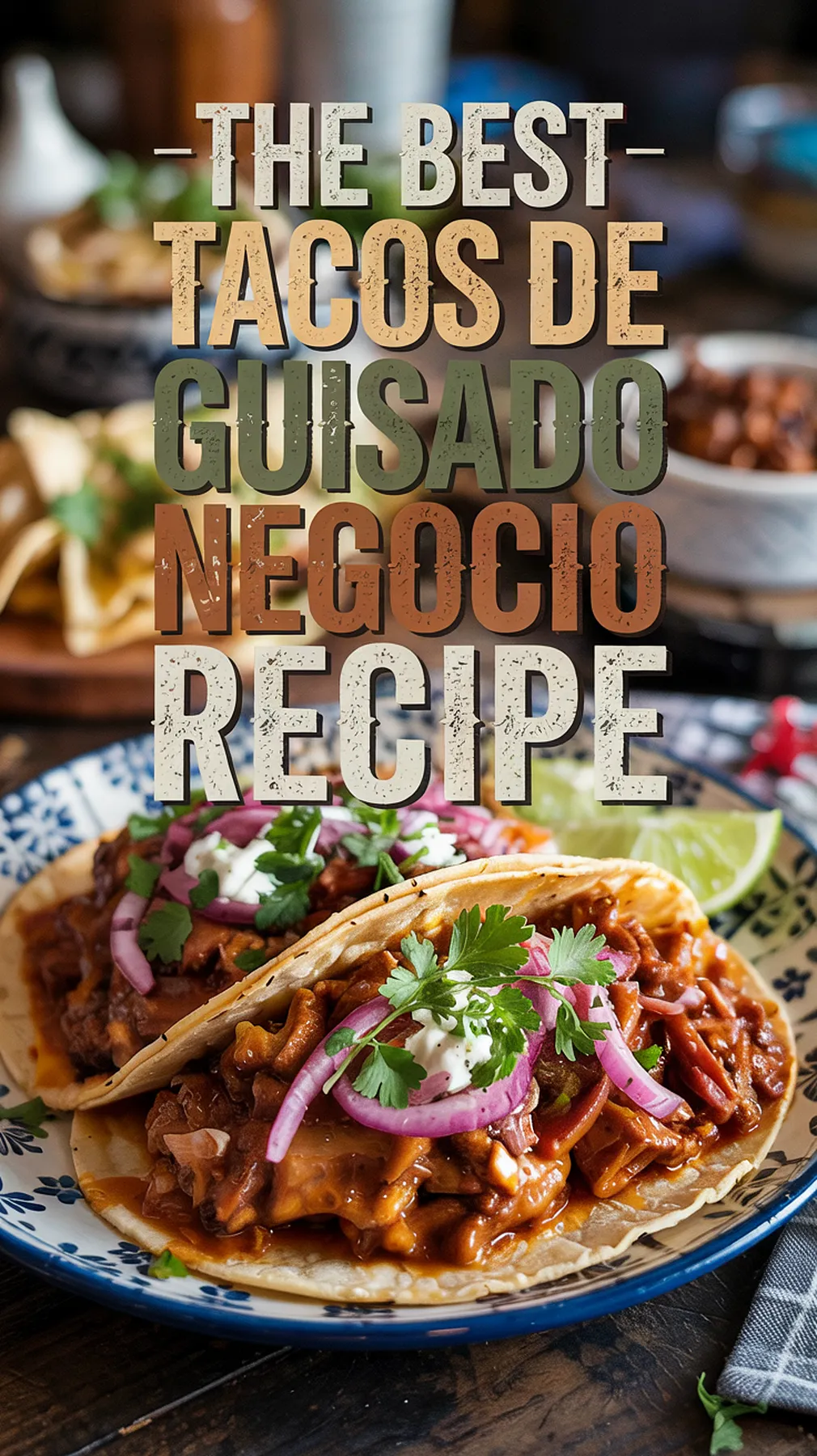 tacos de guisado negocio