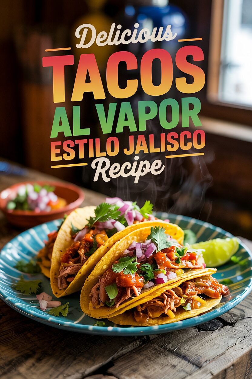 tacos al vapor estilo jalisco