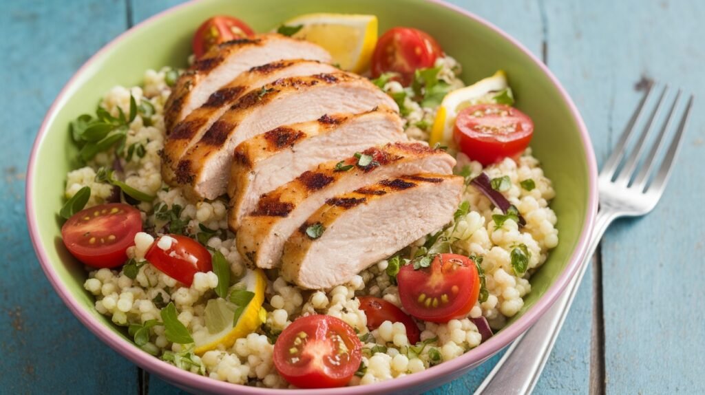 Chicken and Herb Couscous Salad