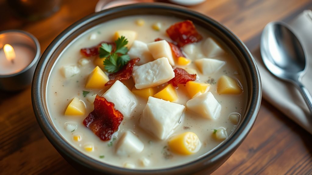Alaskan Halibut Chowder