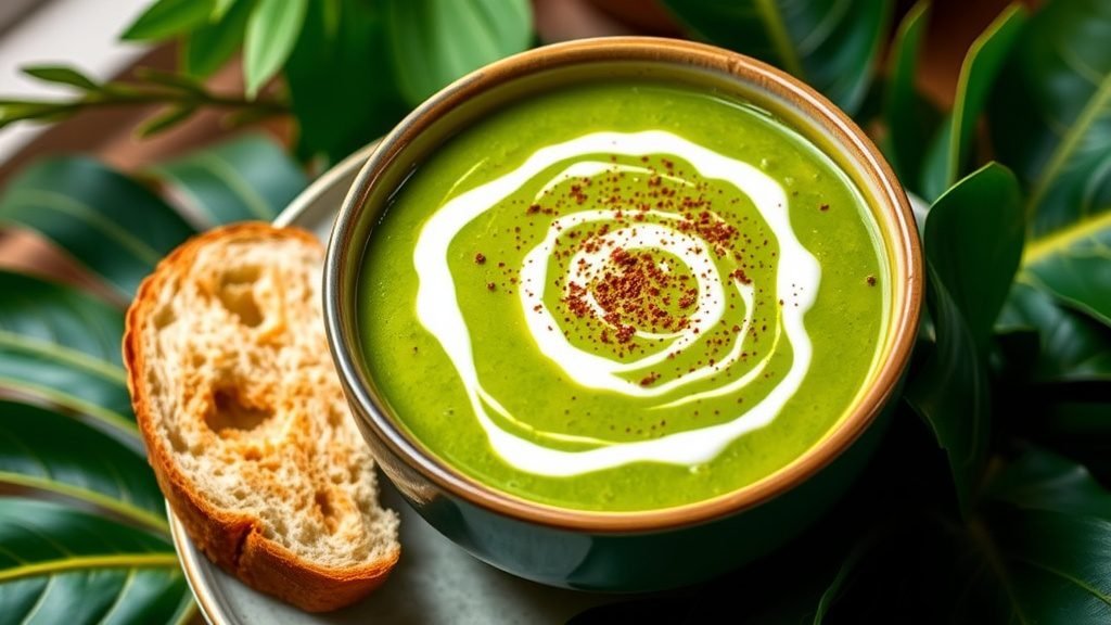 Caribbean Callaloo Soup