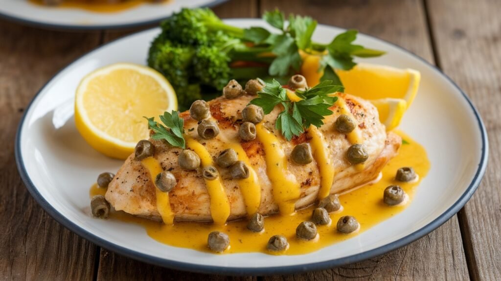 Chicken with Lemon-Caper Sauce Recipe