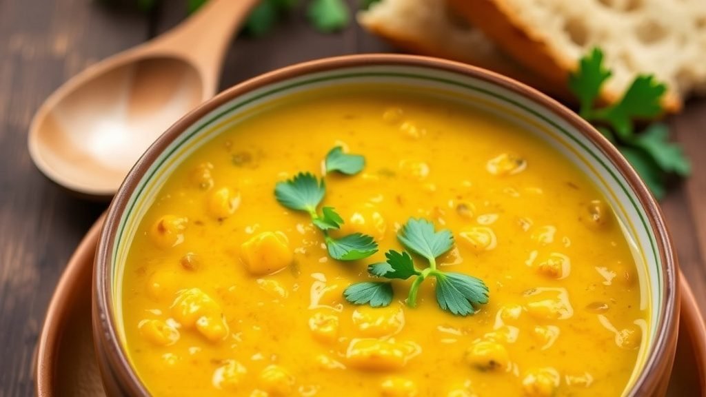 Coconut and Curry Lentil Soup