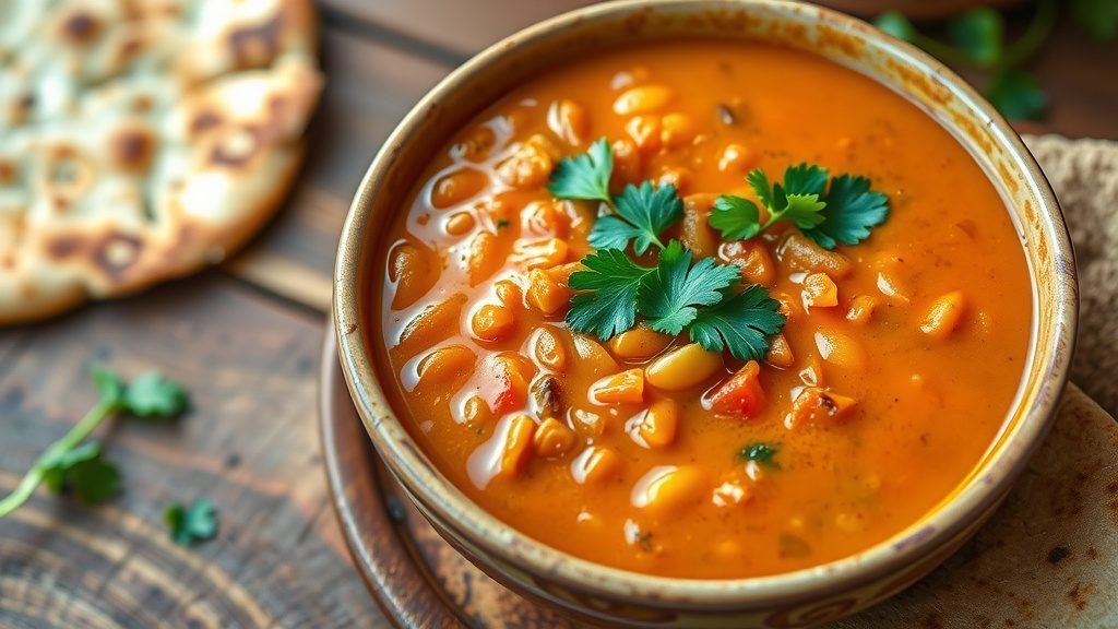 Ethiopian Spiced Red Lentil Soup