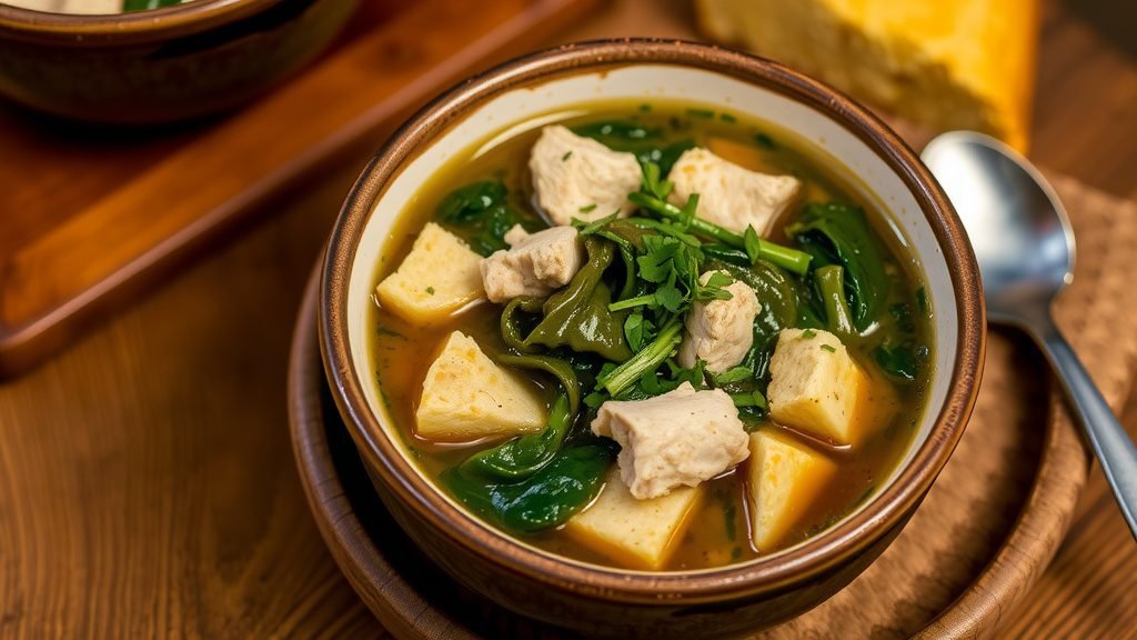 Southern Turkey and Collard Greens Soup