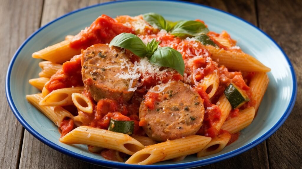 Italian Chicken Sausage Pasta