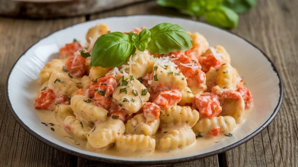 Chicken and Tomato Parmesan Gnocchi