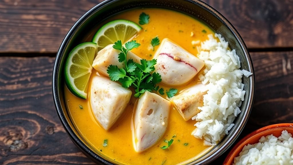 Brazilian Moqueca (Coconut Fish Soup)