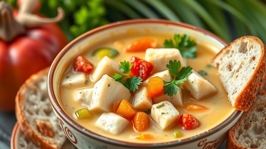 Caribbean Conch Chowder