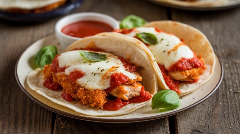 Chicken Parmesan Tacos