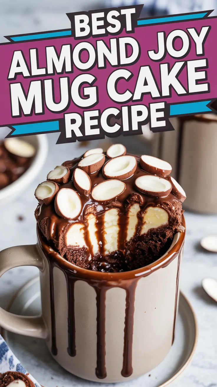 Almond Joy Mug Cake