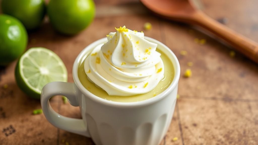 Key Lime Mug Pie