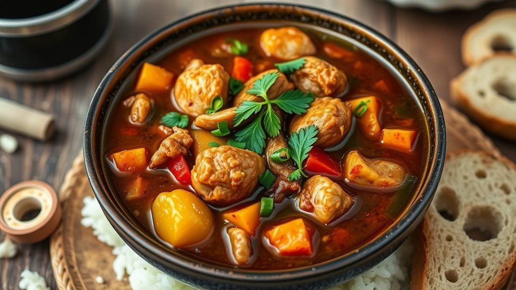 Cajun Chicken and Sausage Gumbo