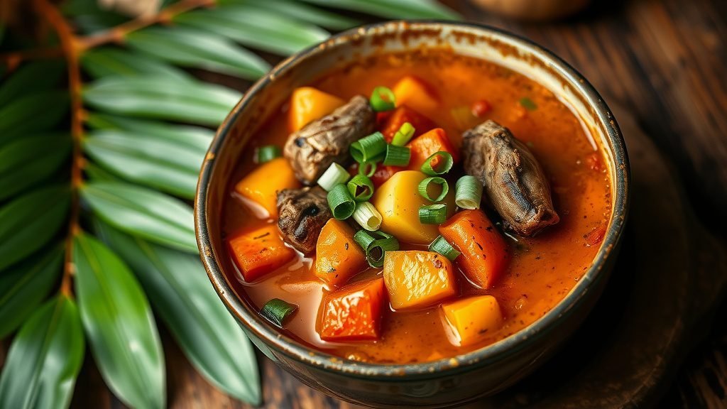 Caribbean Goat Pepper Soup
