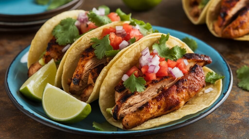 Grilled Chicken Street Tacos