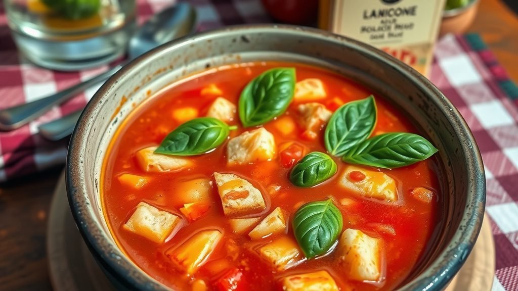 Italian Pappa al Pomodoro (Tomato & Bread Soup)