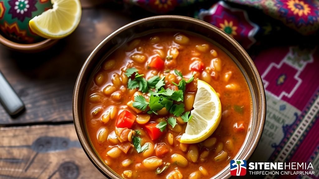 Moroccan-Style Harira Lentil Soup