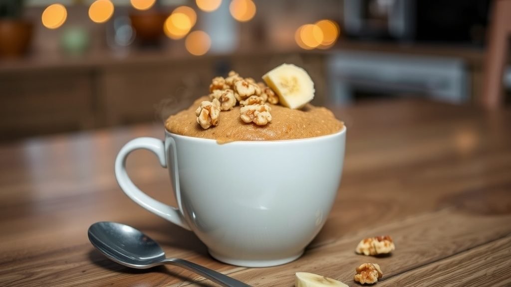 Banana Bread Mug Cake