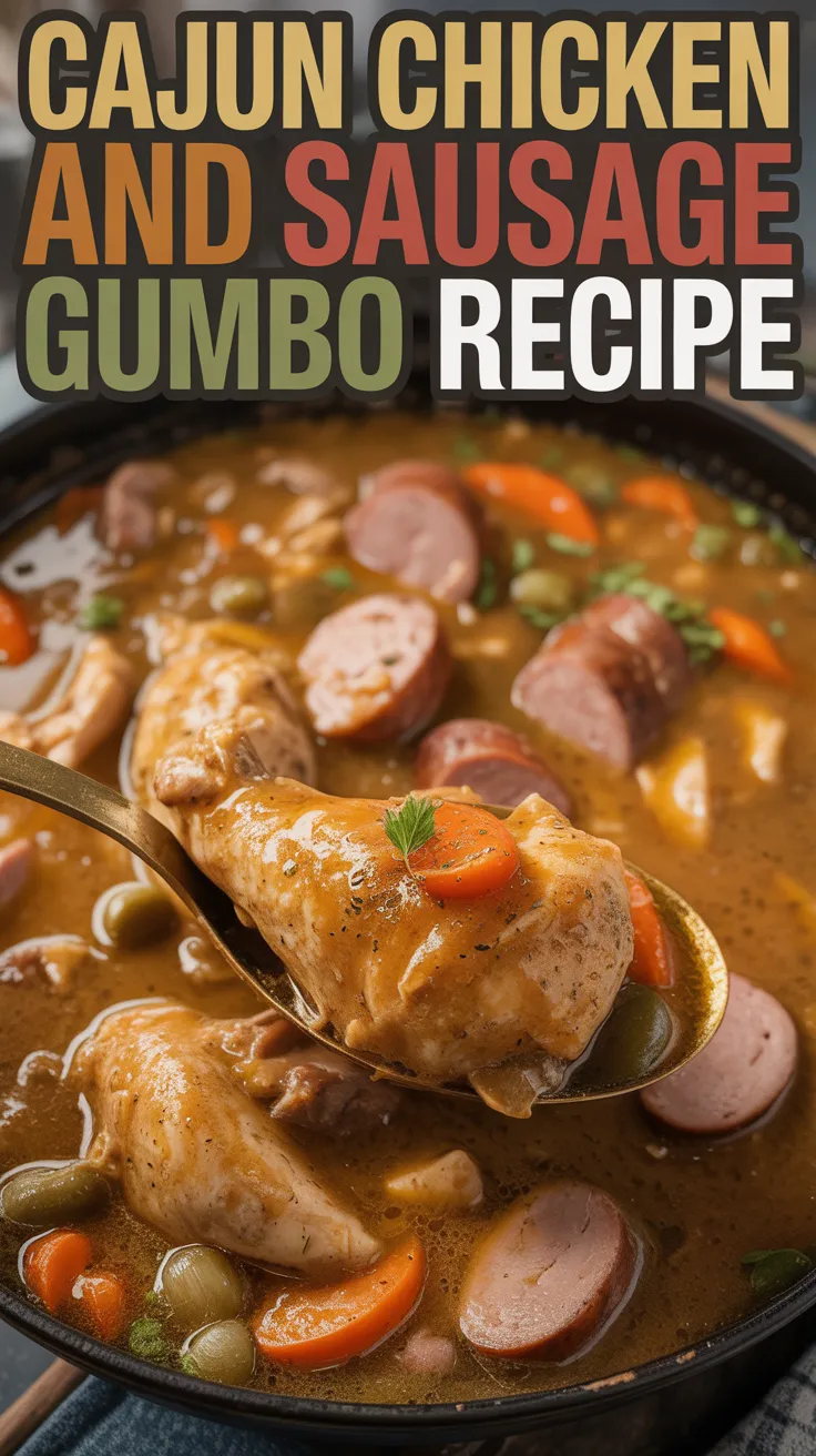 Cajun Chicken and Sausage Gumbo
