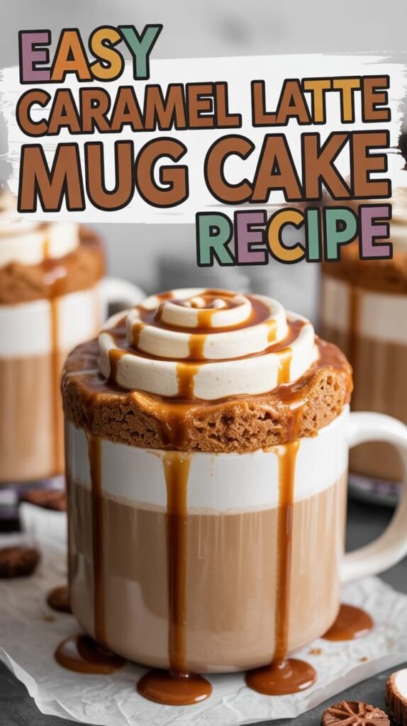 Caramel Latte Mug Cake