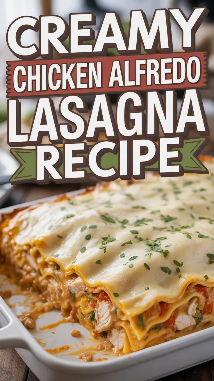 Chicken Alfredo Lasagna