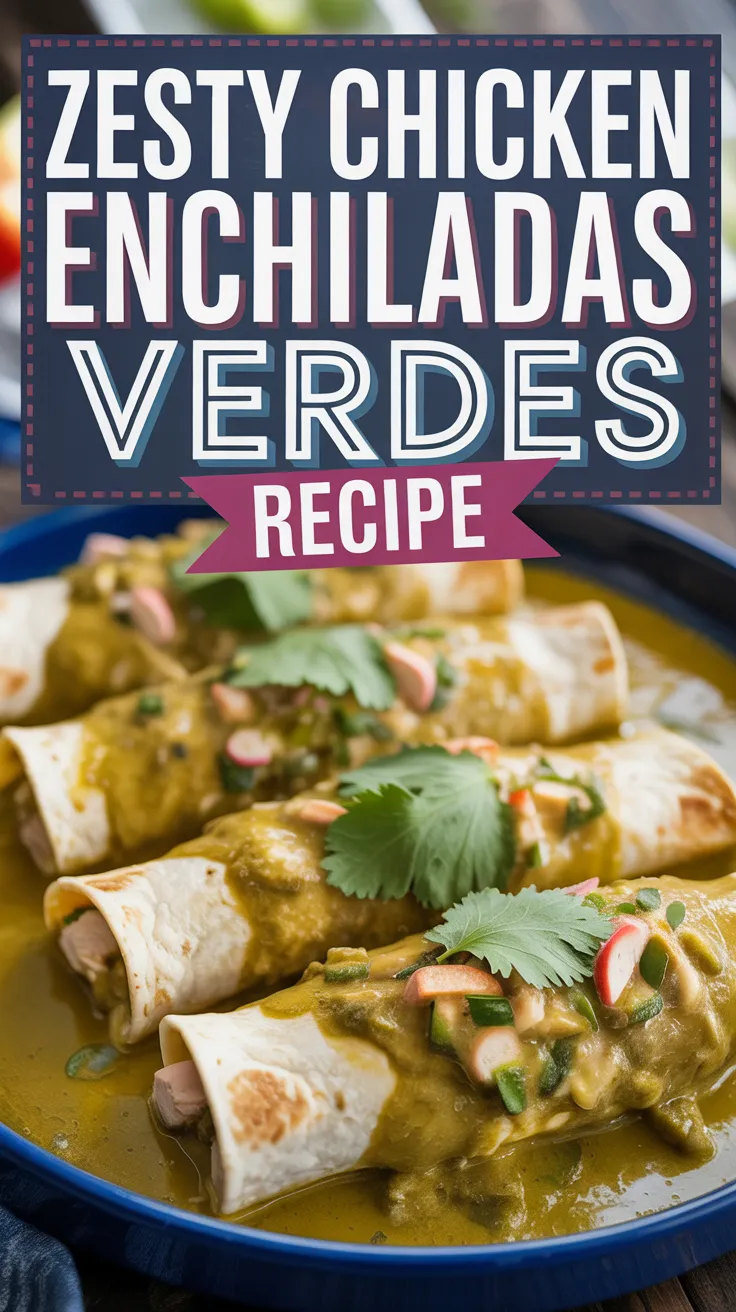 Chicken Enchiladas Verdes
