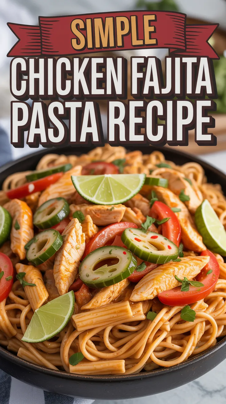 Chicken Fajita Pasta