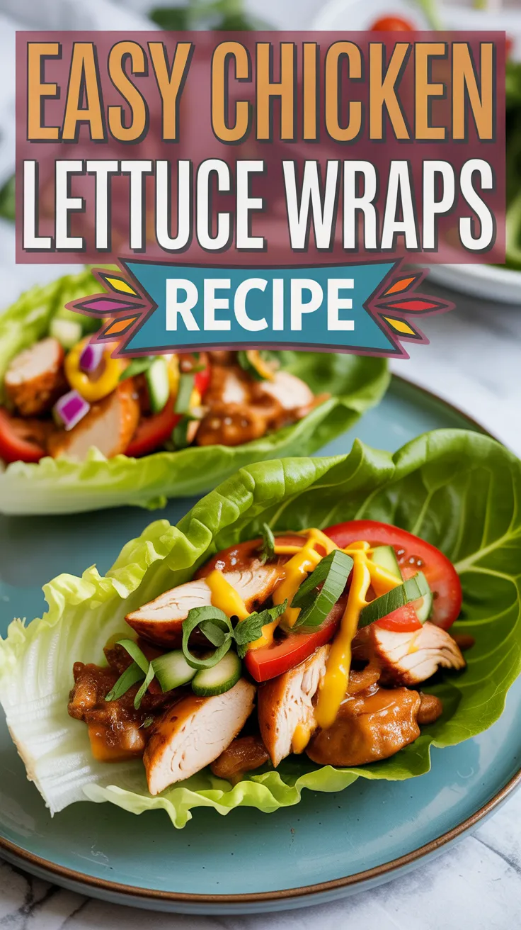 Chicken Lettuce Wraps