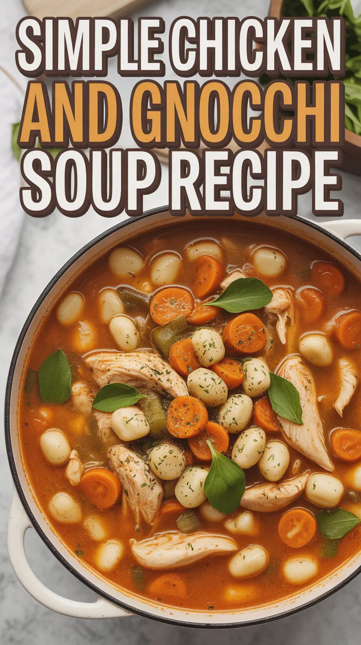 Chicken and Gnocchi Soup