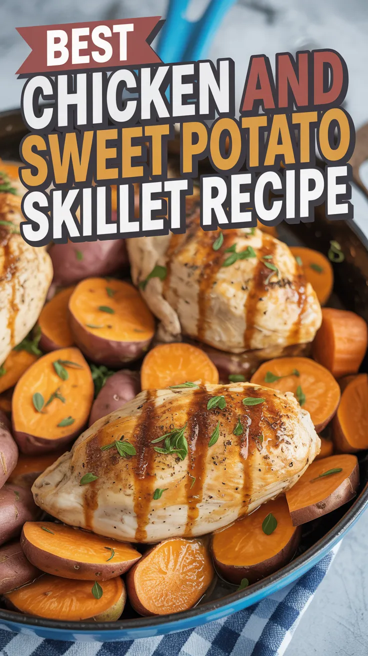 Chicken and Sweet Potato Skillet