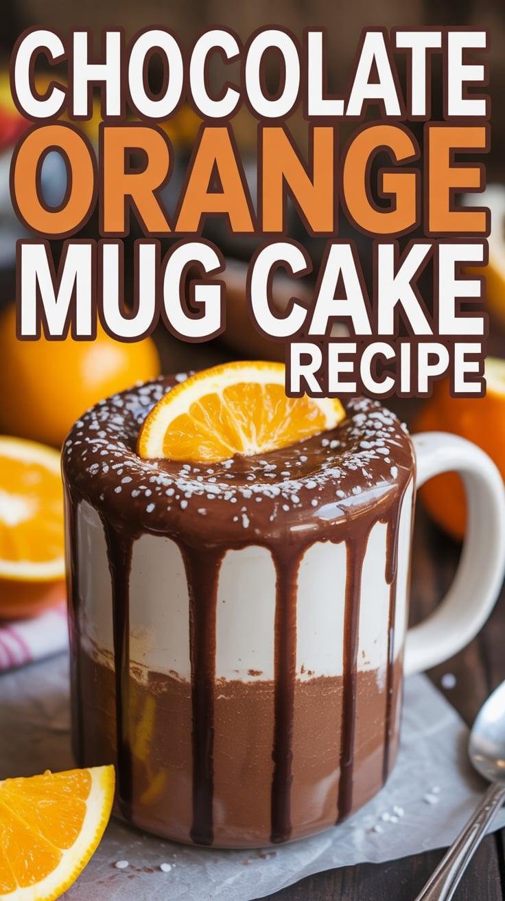 Chocolate Orange Mug Cake